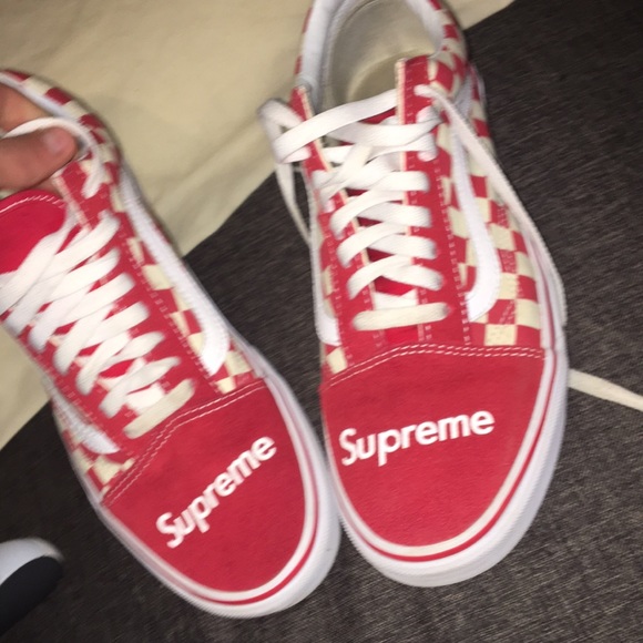 supreme vans custom